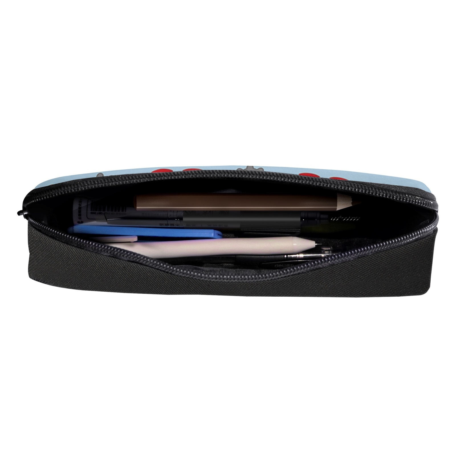 Custom Name Pen Case Personalised  Robots Pen Bag Back to School Gifts for Students-Jessemade AU