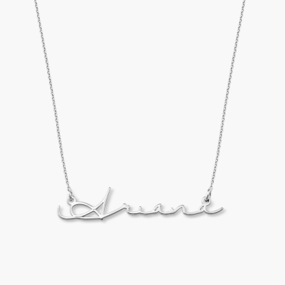Personalised Necklace Custom 1 Name Necklace Gift For Women-Jessemade AU