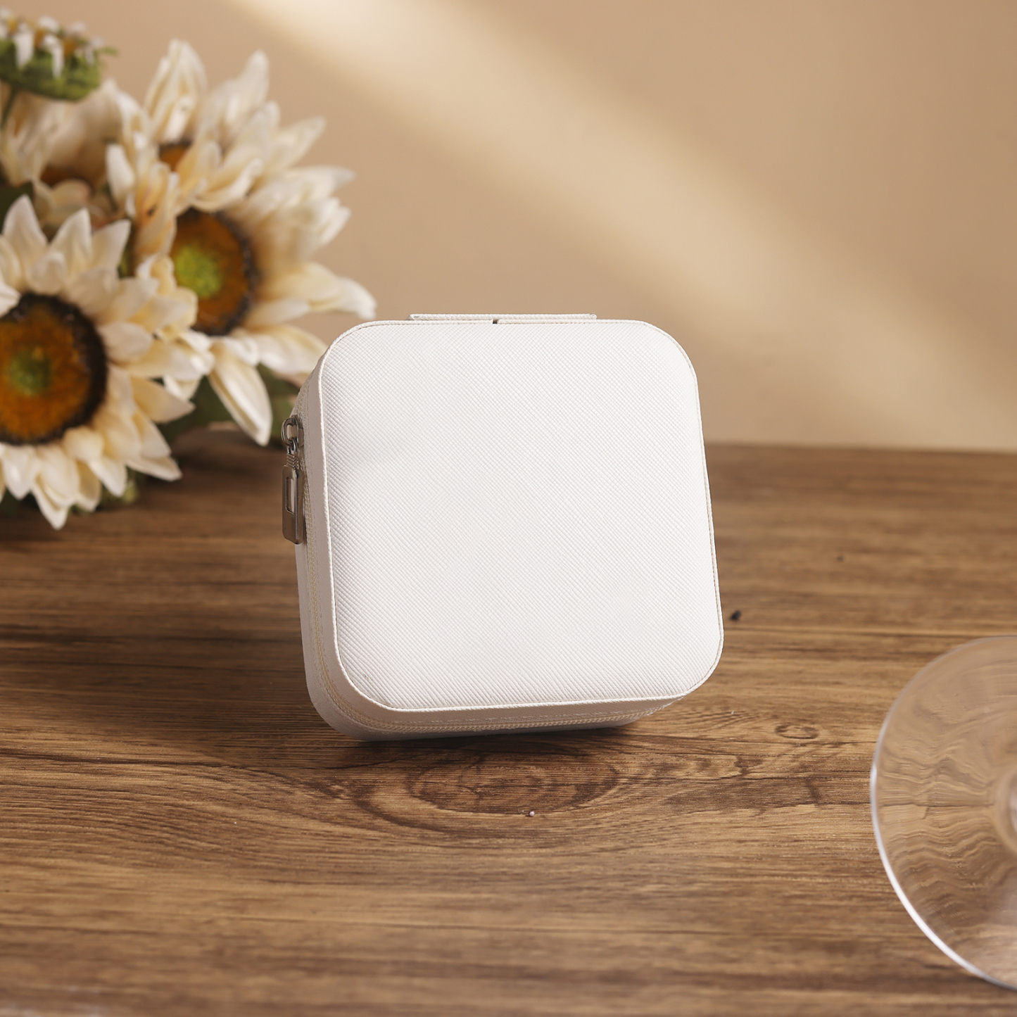 Jewelry Storage Box Gift Box Pink/White/Black Travel Jewelry Box Gifts for Women Girls-Jessemade AU