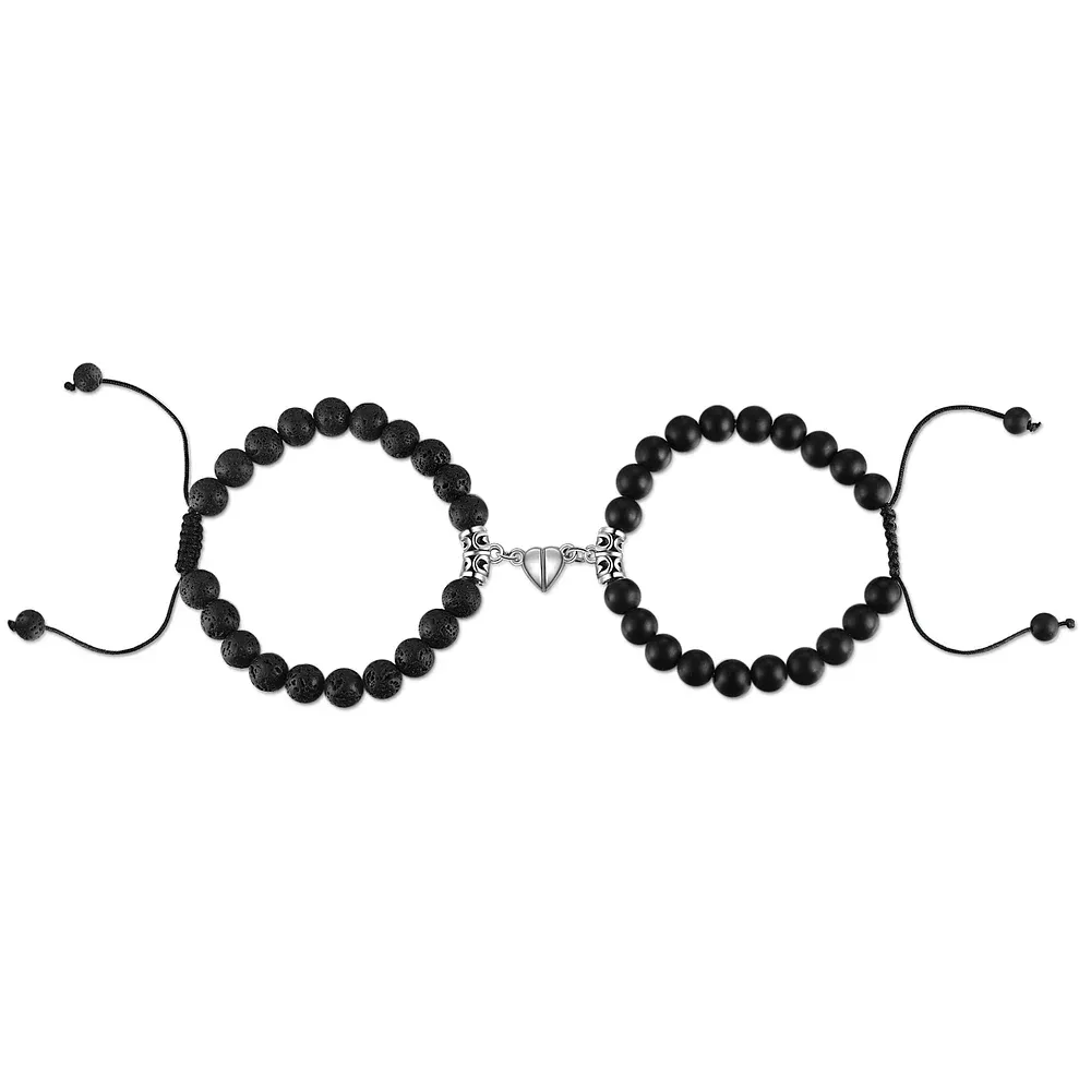 Couple Bracelets Set Magnetic Bracelet Adjustable Bracelet Valentine's Day Gift for Couples-Jessemade AU