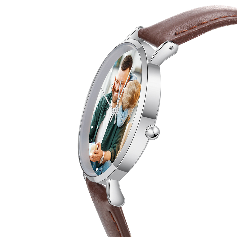 Personalised Photo Watch Custom Picture Watch Gifts For Father-Jessemade AU