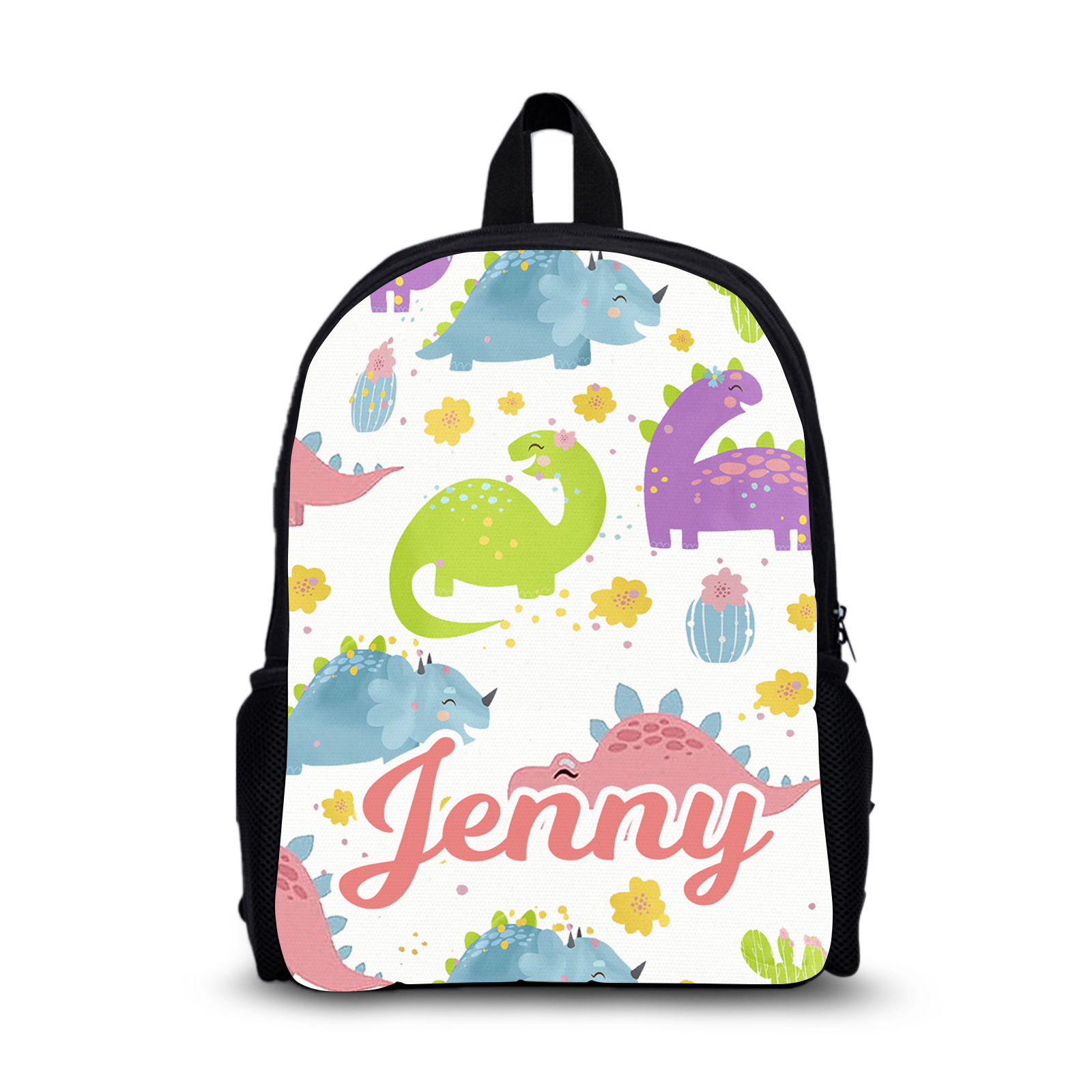 Custom Name Schoolbag Personalised Dinosaur Backpack Travel Bag for Kids-Jessemade AU
