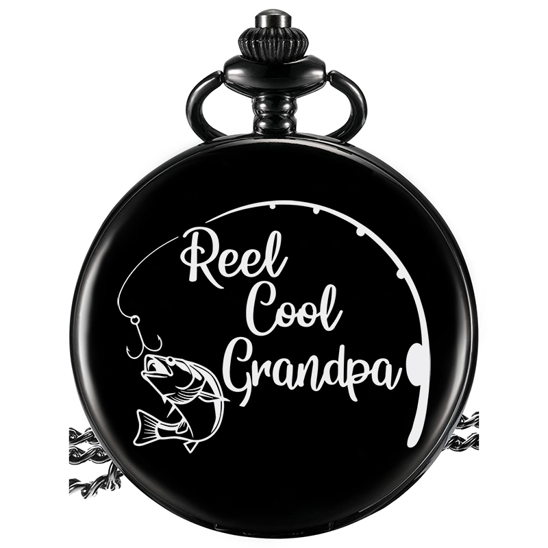 Personalised Pocket Watch Custom Names Gifts For Him-Jessemade AU