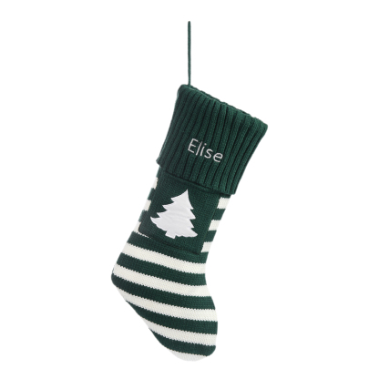 Christmas Stockings Ornaments Customised 1 Name Fireplace Decor Personalised Gifts for Family Friends-Jessemade AU