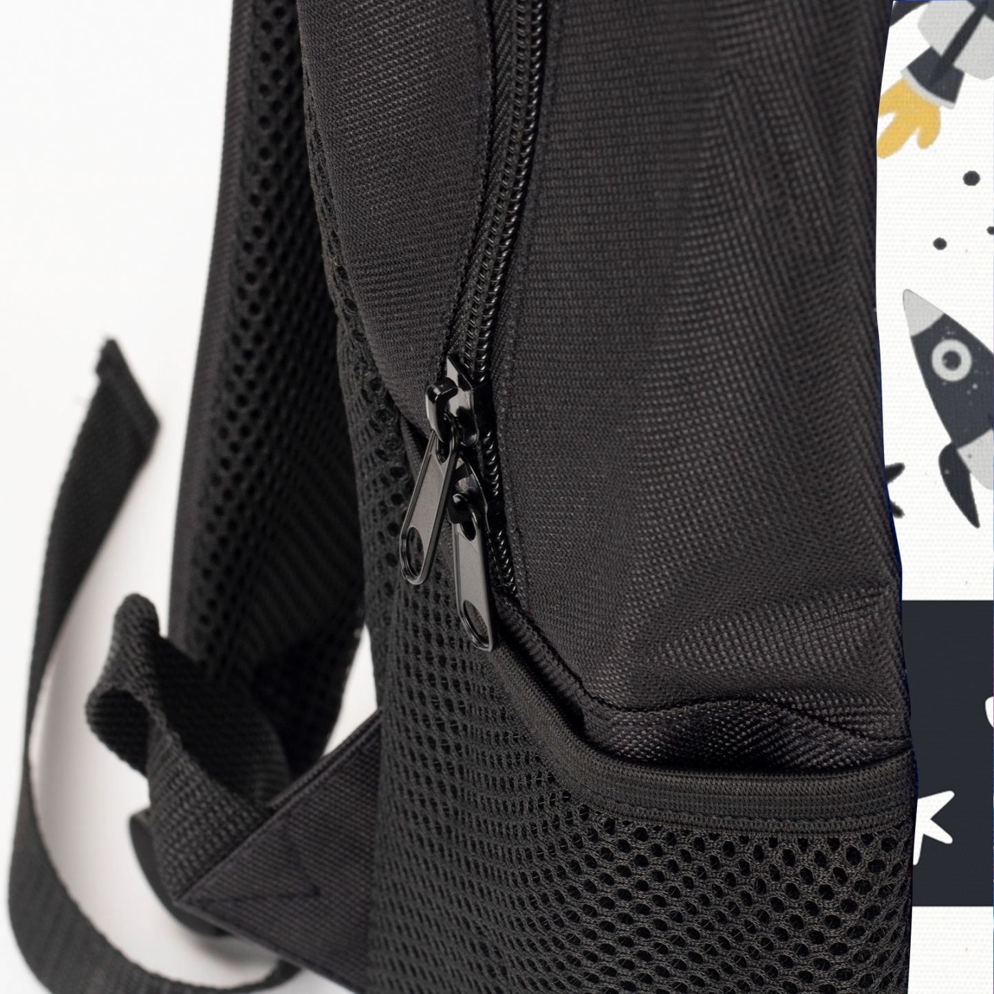 Custom Name Schoolbag Personalised Rocket and Satellite Backpack Travel Bag for Kids-Jessemade AU