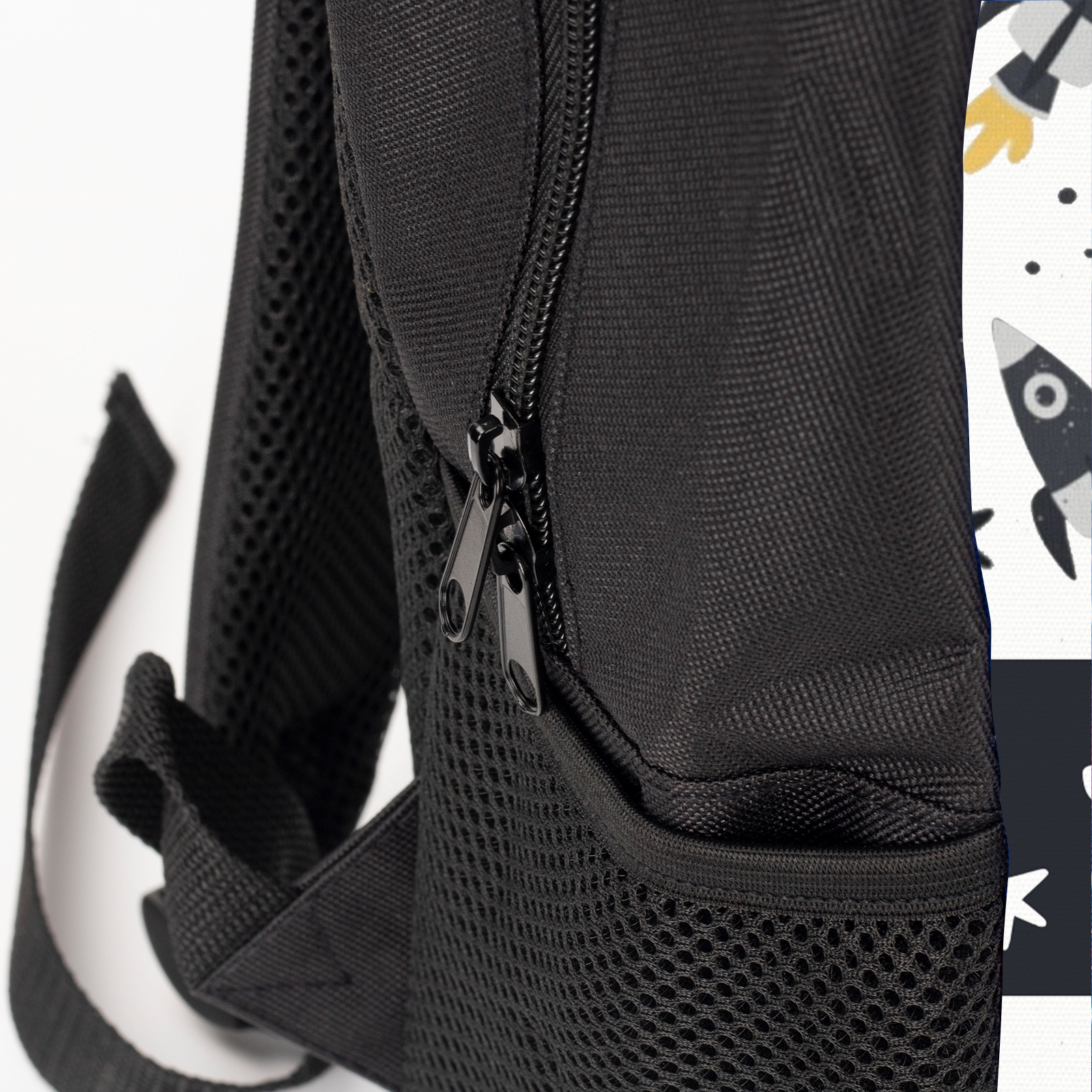 Custom Name Schoolbag Personalised Rocket and Satellite Backpack Travel Bag for Kids-Jessemade AU