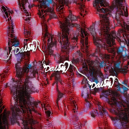 Personalised Name Ankle Bracelet Custom 4 Names Anklet Gifts for Her-Jessemade AU