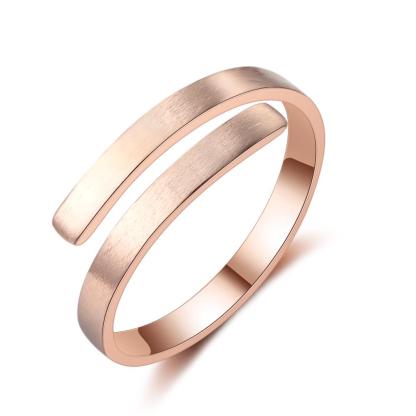 Personalised Name Rings Engraved 2 Names Adjustable Ring Gift for Her-Jessemade AU