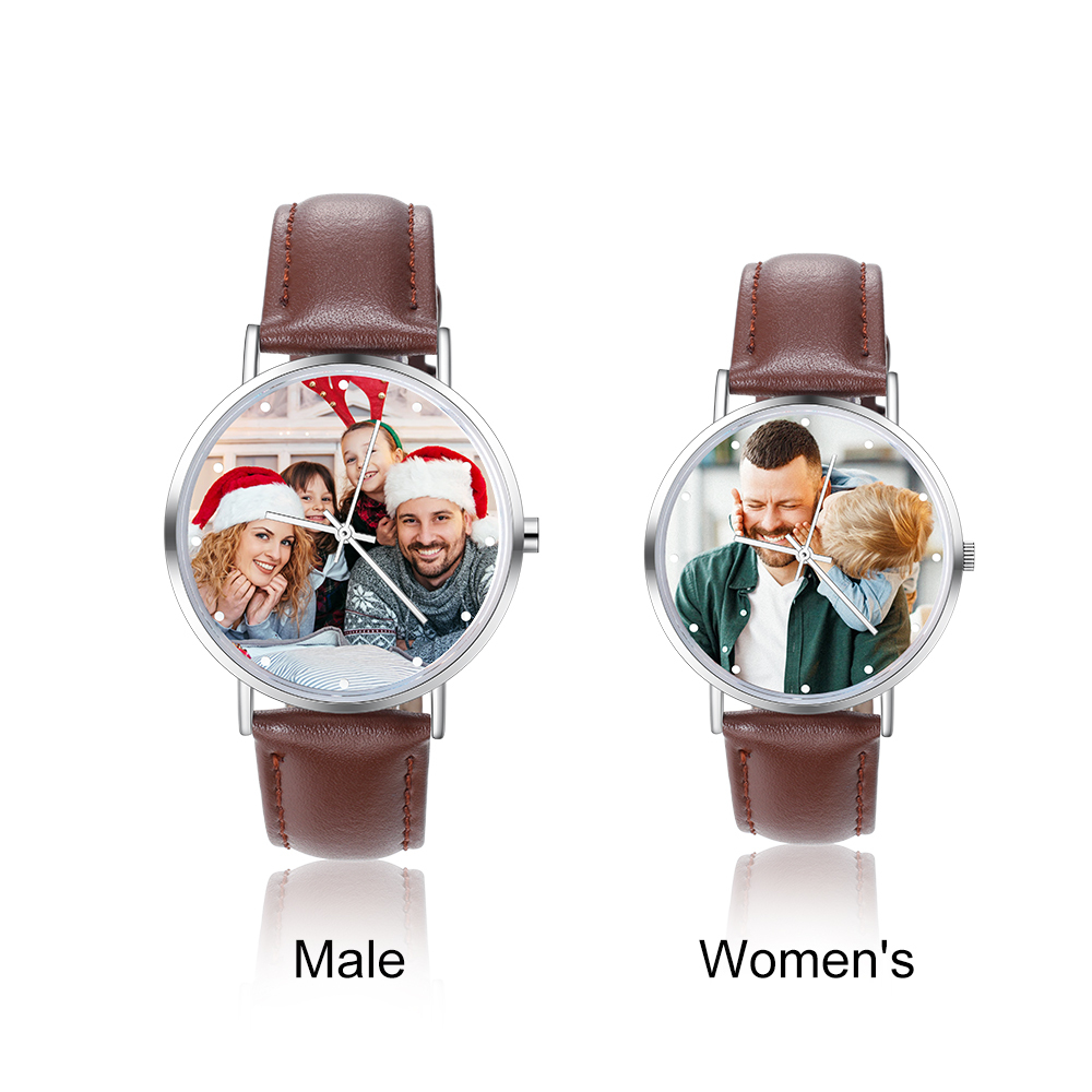 Personalised Photo Watch Custom Picture Watch Gifts For Father-Jessemade AU