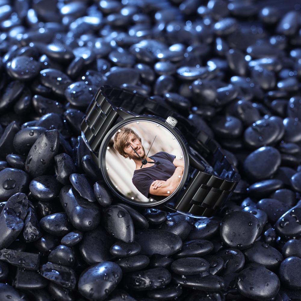 Personalised Photo Watch Custom Picture Watch Gifts For Father-Jessemade AU