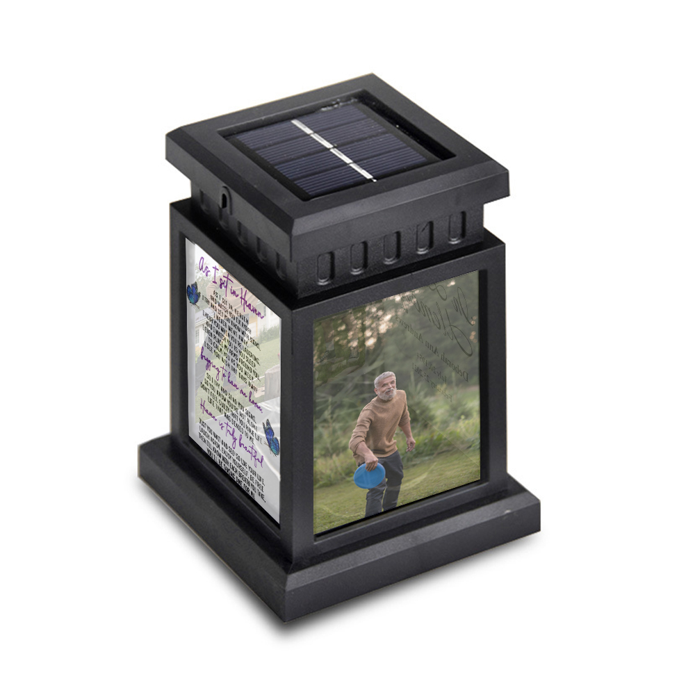 Personalised Photo Lantern Lamp Butterfly Memorial Sympathy gift-Jessemade AU