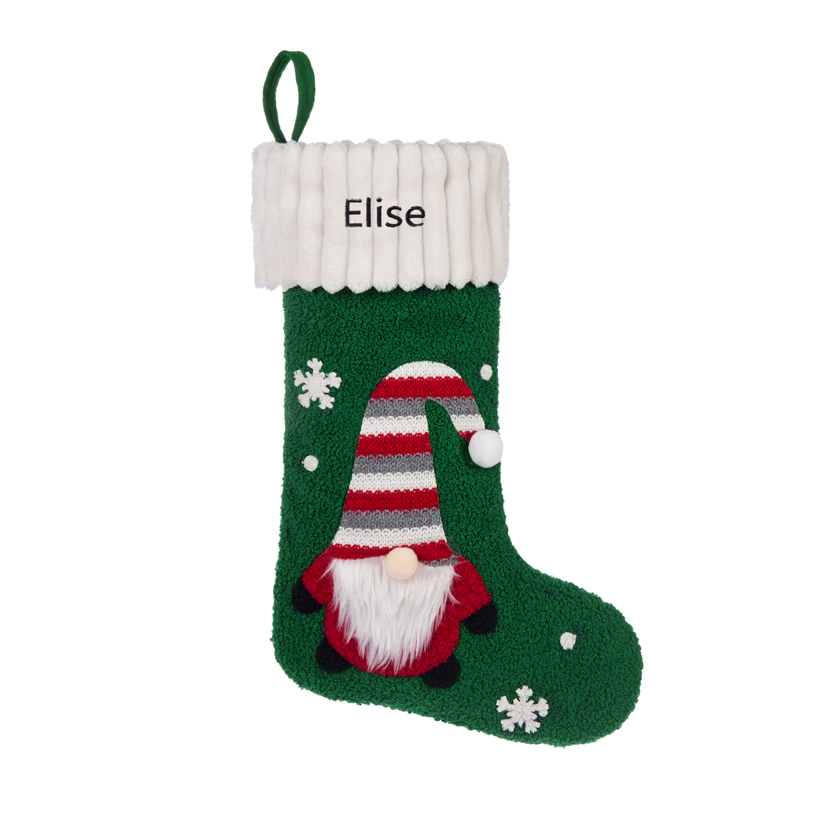 Personalised Christmas Stockings Ornaments Custom 1 Name Santa Claus stocking Christmas Gifts for Family Friends-Jessemade AU