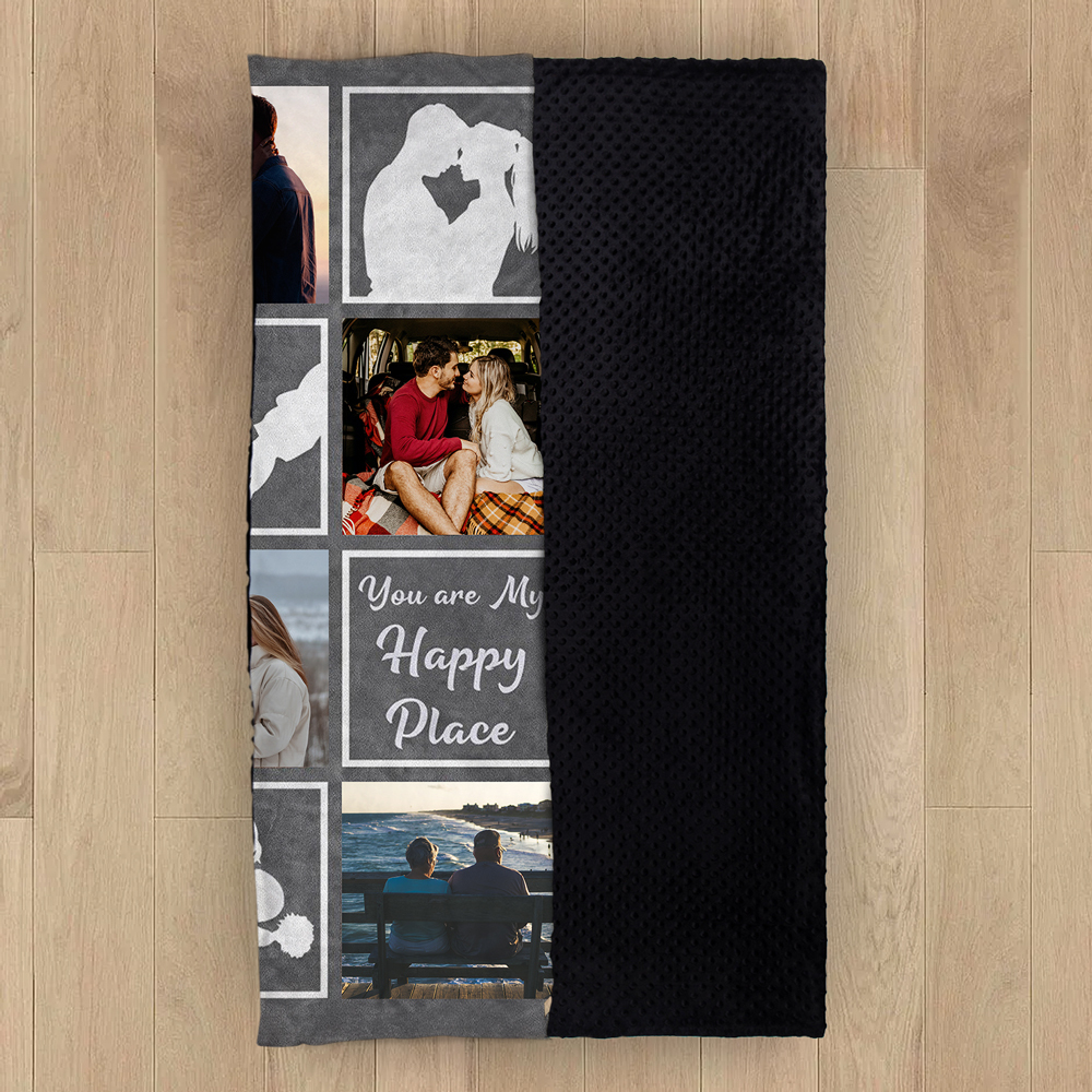 Personalised Couple Blanket Custom Photo Romantic Gift For Her-Jessemade AU