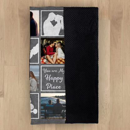 Personalised Couple Blanket Custom Photo Romantic Gift For Her-Jessemade AU