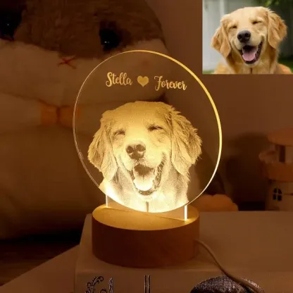 Personalised Photo Night Light LED Lamp for Family-Jessemade AU