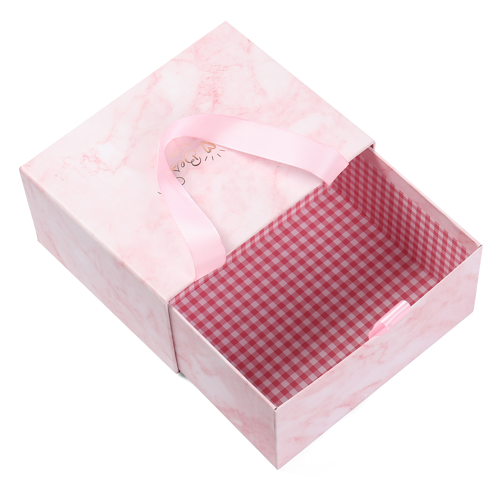 Exquisite Wallet Gift Box Pink Rectangle Gift Packaging-Jessemade AU