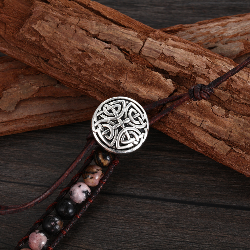 Personalised Multi-loop Stacking Bracelet Round Beads Men's Bracelet Gifts For Him-Jessemade AU