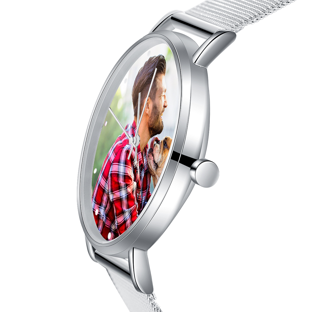 Personalised Photo Watch Custom Picture Watch Gifts For Men-Jessemade AU