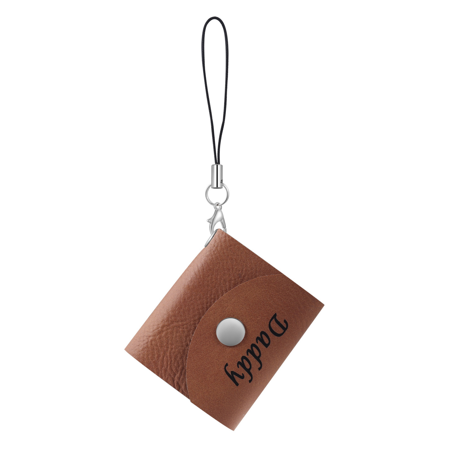 10 Photos - Personalised Mini Album Keychain Customised Photo & Name Leather Keychain Romantic Gift for Her-Jessemade AU