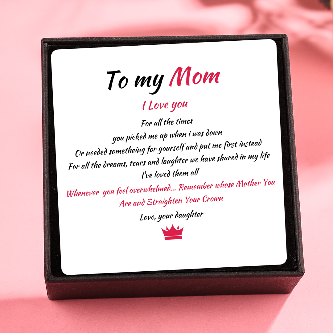 To My Mom, Jessemade Exquisite Jewelry Gift Box Set-Jessemade AU