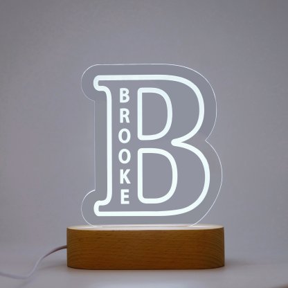 Personalised Letter Neon Night Light-Jessemade AU