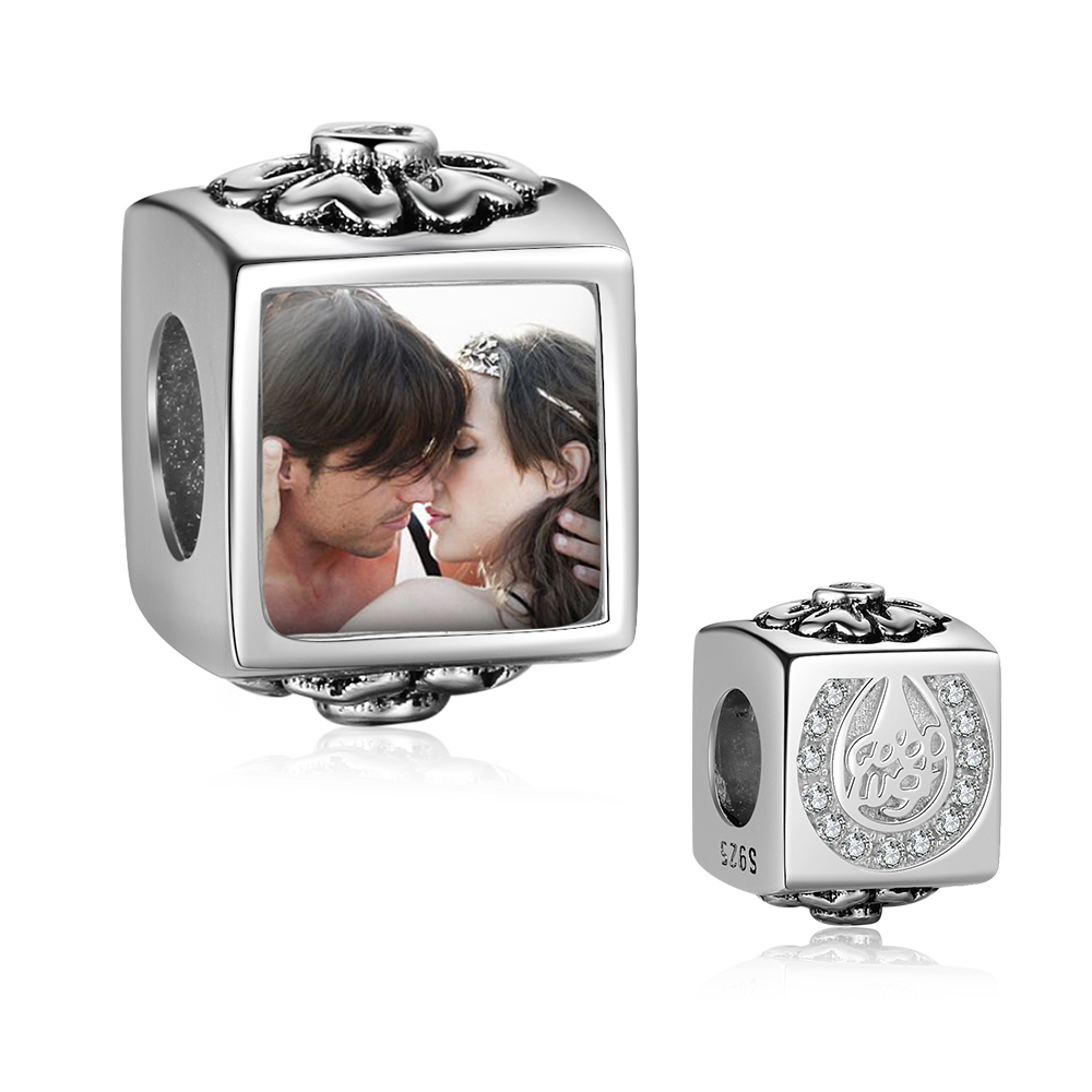 Personalised Photo Beads, Custom Bracelet Necklace Accessories Gifts For Him-Jessemade AU