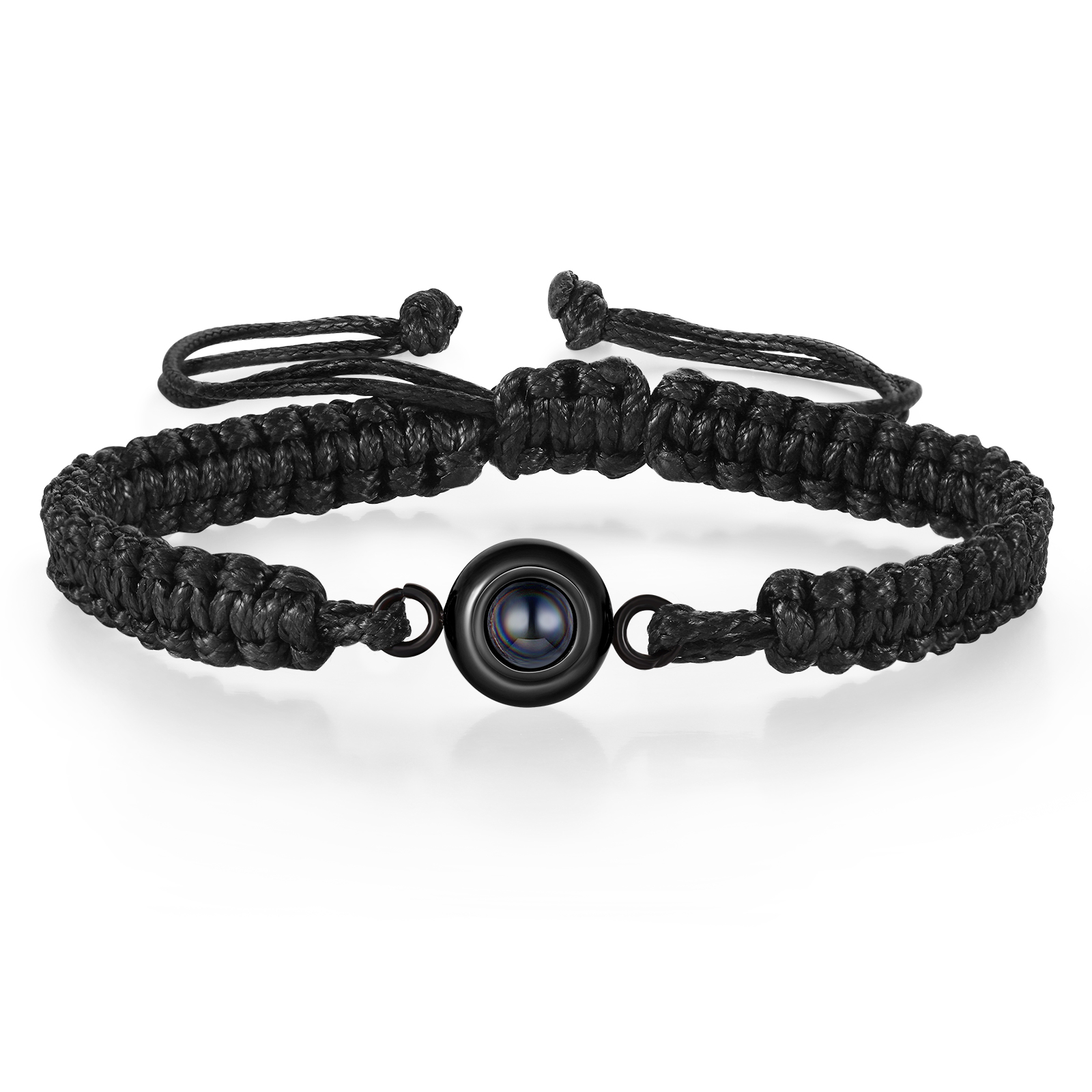 Personalised Projection Weave Bracelet Custom Colourful Photo Bracelet Adjustable Bracelet Personalised Gift for Couples-Jessemade AU