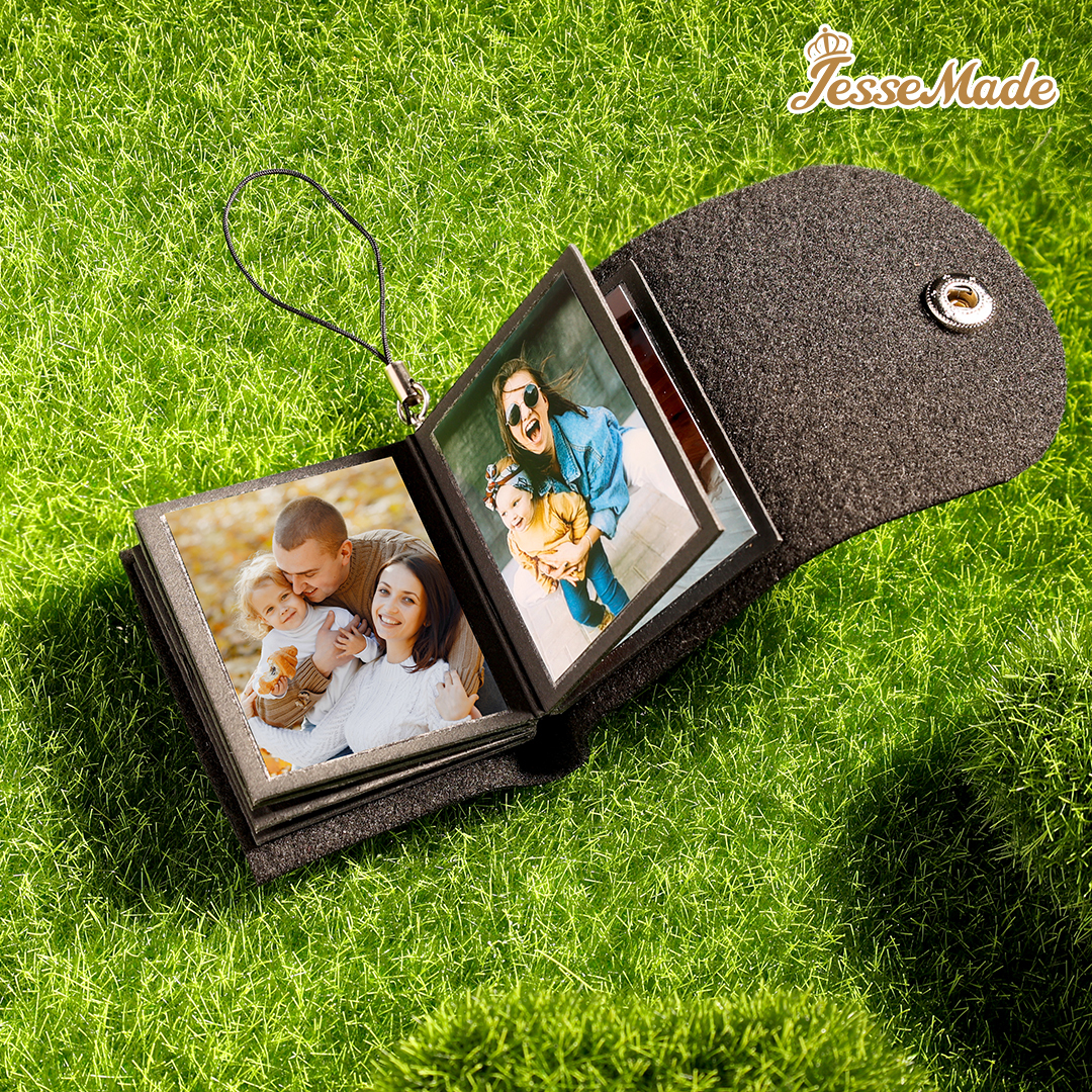 Personalised Mini Album Keychain Custom 5 Photos Keychain Gifts For Her-Jessemade AU