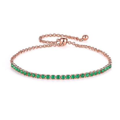 Cubic Zirconia Tennis Bracelet For Women-Jessemade AU