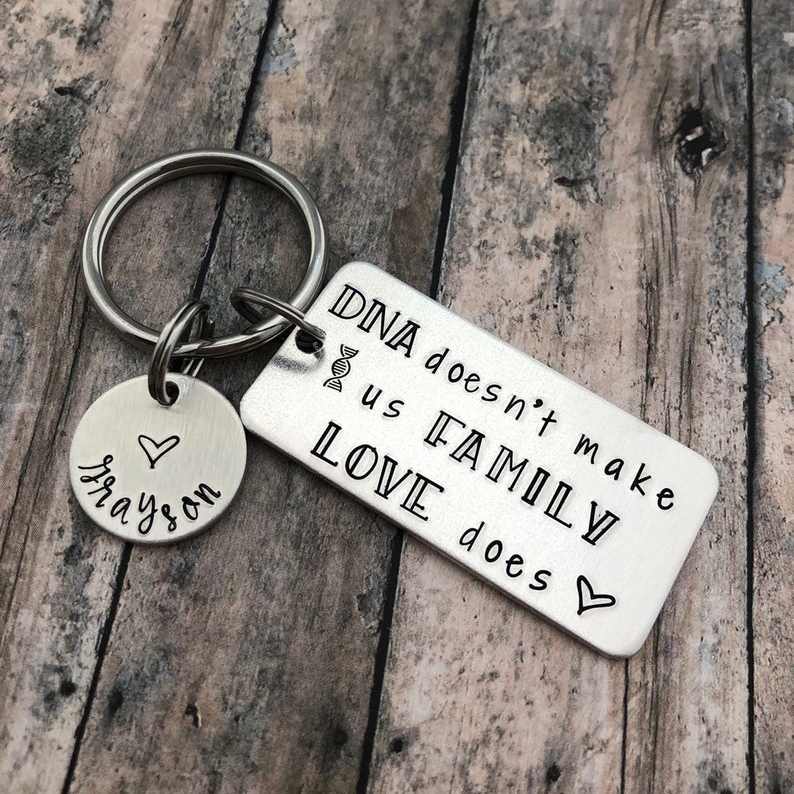 Family Keychain, Personalised Keychain Engraved Name Gifts For Kids-Jessemade AU
