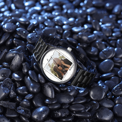 Personalised Photo Watch Custom 1 Photos Mechanical Watch Gifts for Him-Jessemade AU