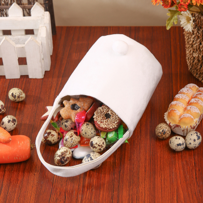 Personalised Bunny Tote Bag Custom Name Bucket Bag Bunny Basket Easter Gifts-Jessemade AU