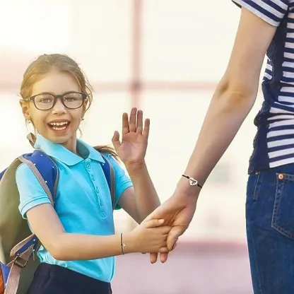 2 Pcs Back to school Love Dinosaur Combination Bracelet Set, Adjustable Bracelets Gift With Gift Card Set For Kids-Jessemade AU