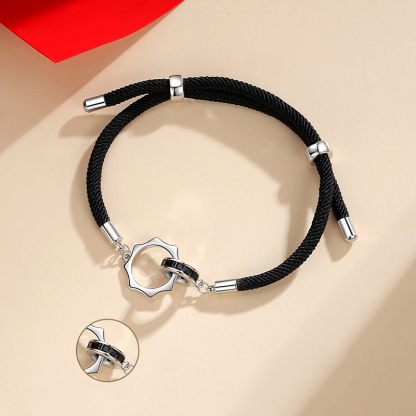  Sun & Moon Ring Couple Bracelet Adjustable Bracelet Valentine's Day Gift Birthday for Couples-Jessemade AU