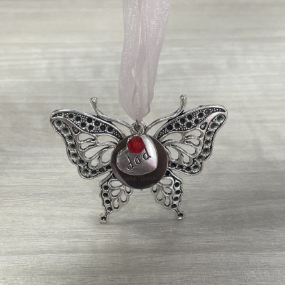 Butterfly Memorial Ornament Christmas Ornaments Keepsake Gift - When Butterflies Appear, I Know You Are Near-Jessemade AU