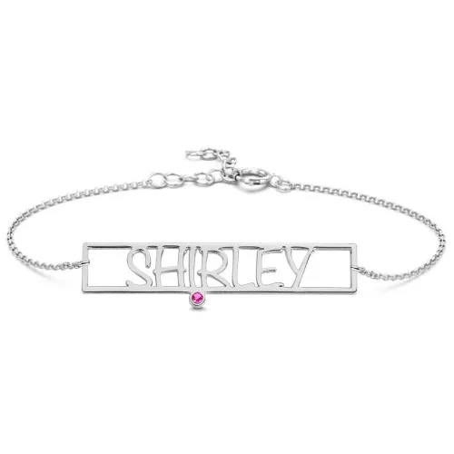 Personalised Bracelet Custom 1 Name Bracelet Gift For Women-Jessemade AU