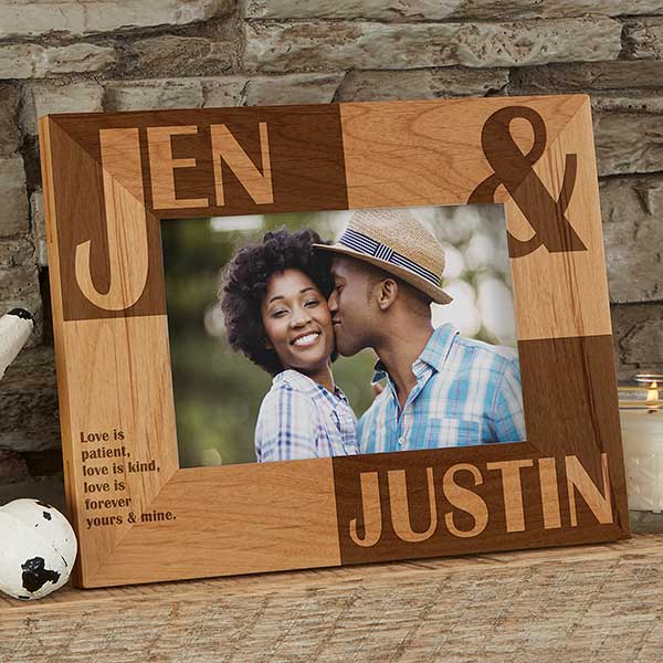 Personalised Photo Frame And A Picture For Lover-Jessemade AU