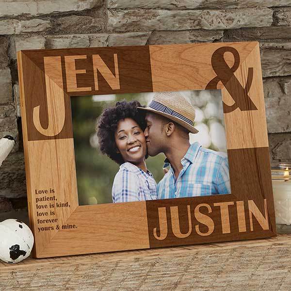 Personalised Photo Frame And A Picture For Lover-Jessemade AU