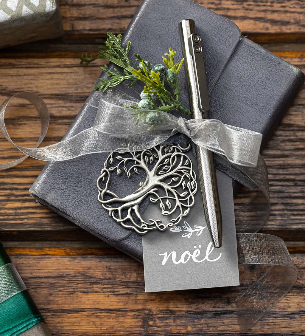 Solid Pewter Christmas Tree Ornament Gifts for Family-Jessemade AU