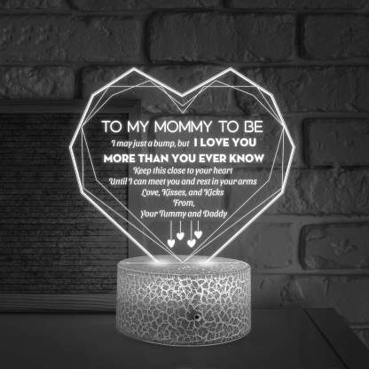 I May Just A Bump, But I Love You, 7 Colours Night Light Gifts For Mom-Jessemade AU