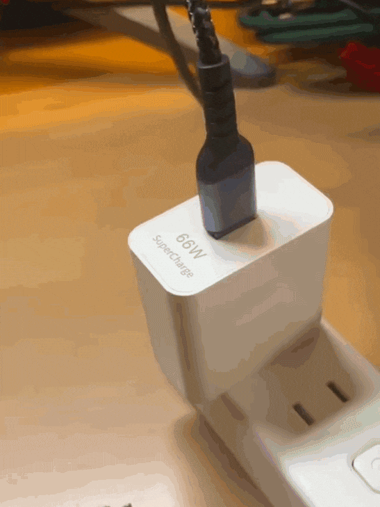 透明發光超級快充三合一數據線