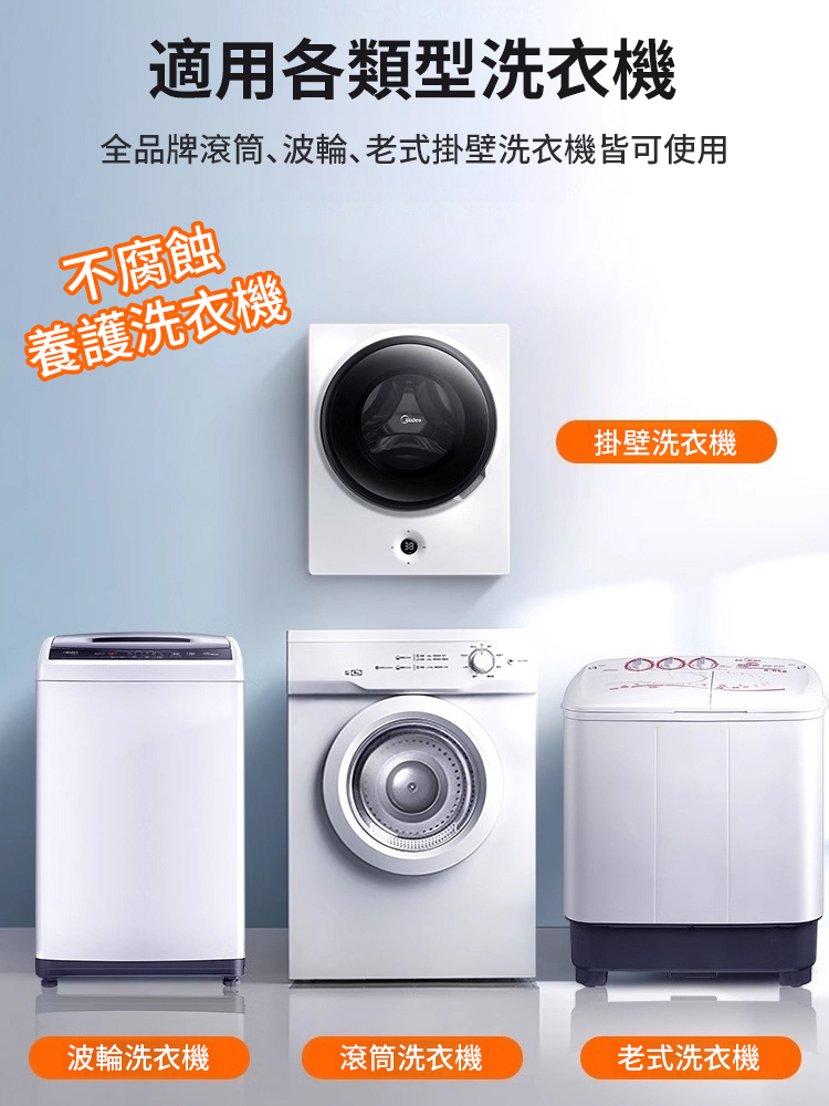 【強力除垢殺菌】洗衣機爆氧粉