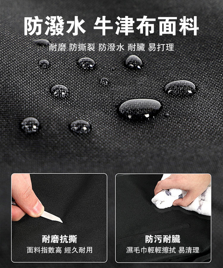 三用牛津布多層休閒包