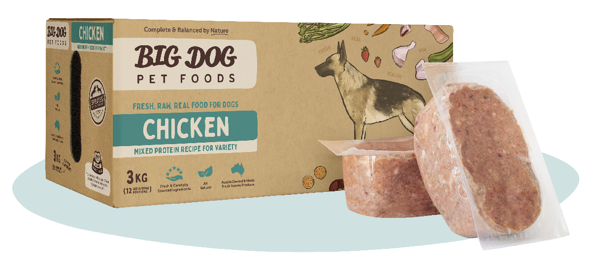 BIG DOG Chicken Raw Dog Food-Peti