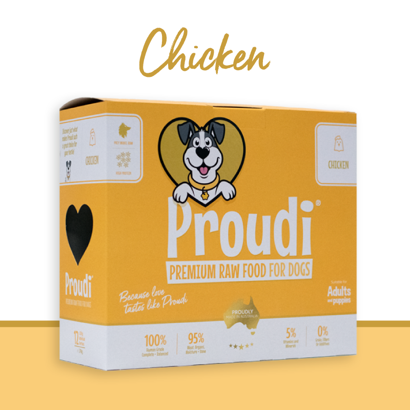 Proudi Perfect Raw Dog Food  Chicken-Peti