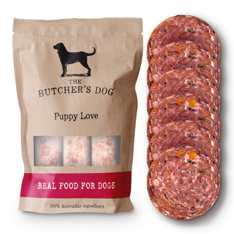 The Butcher's Dog Puppy Love:Beef,Chicken and Vegetables-Peti