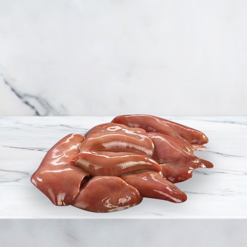 Duck Liver 2kg Raw Human Grade Frozen-Peti