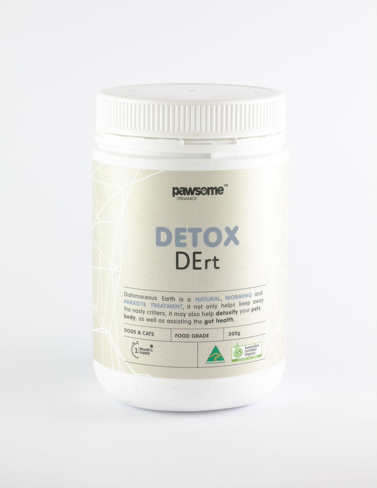 Pawsome Organics Certified Organic DEtox DErt™️ 300g-Peti