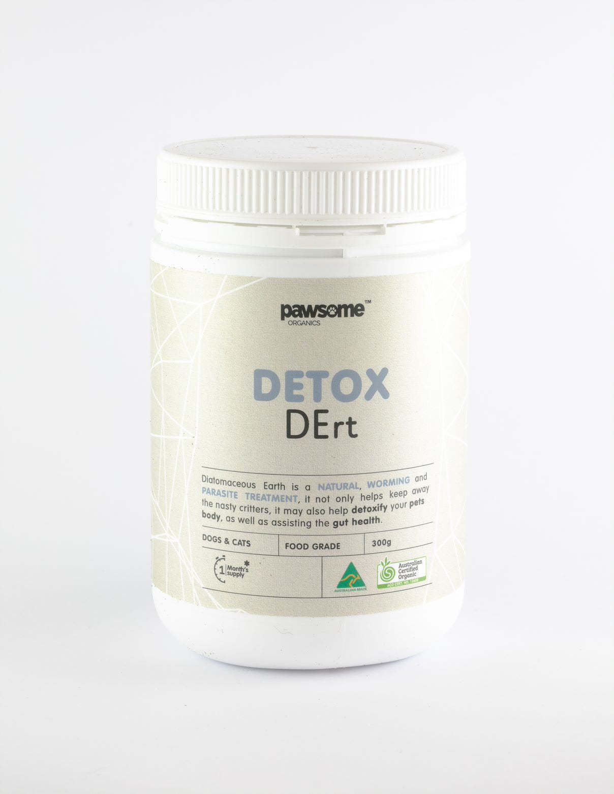 Pawsome Organics Certified Organic DEtox DErt™️ 300g-Peti