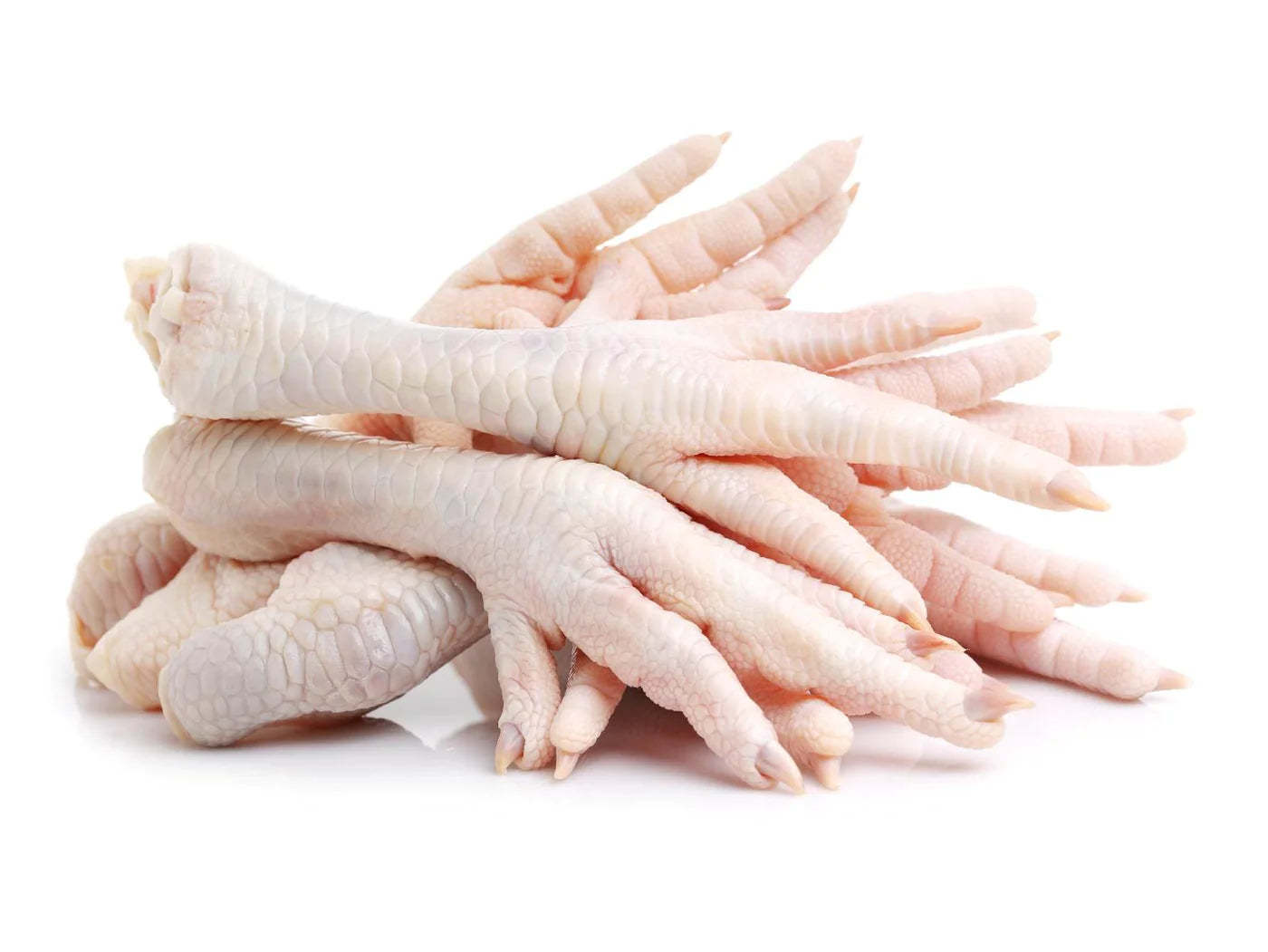 Chicken Feet Raw Human Grade Frozen 1kg-Peti